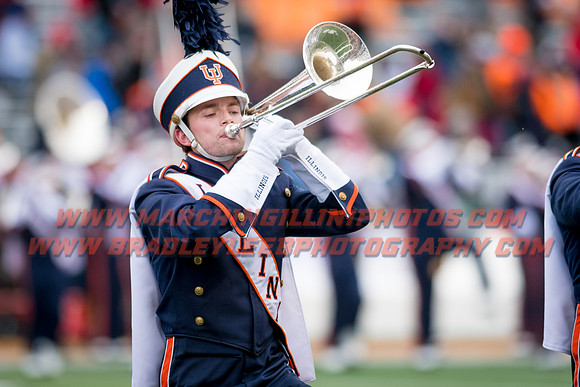 Wisconsin Badgers at Illinois Fighting Illini, Saturday, October 28, 2017 - Marching Illini Photos