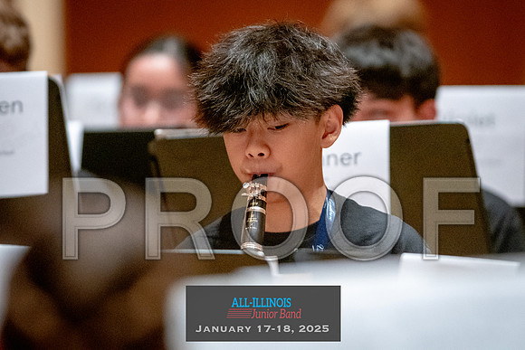 2025 All-Illinois Junior Band January 17-18, 2025