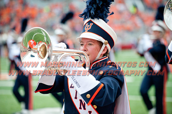 Youngstown State at Illinois, Saturday, August 30, 2014 - Marching Illini Photos