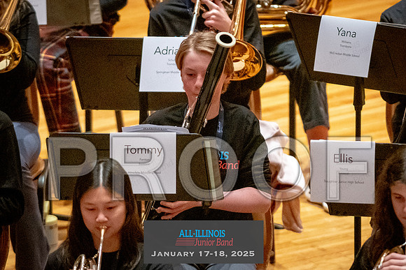2025 All-Illinois Junior Band January 17-18, 2025