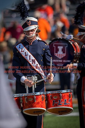 Rutgers Scarlett Knights at Illinois Fighting Illini, Saturday, October 14, 2017 - Marching Illini Photos