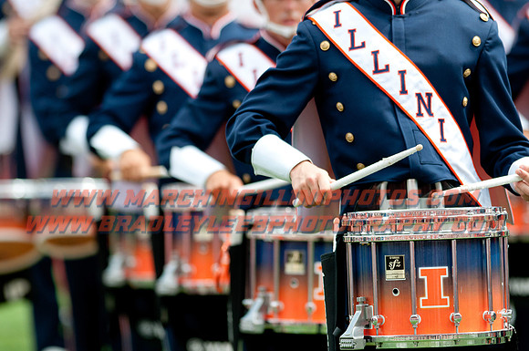 Youngstown State at Illinois, Saturday, August 30, 2014 - Marching Illini Photos