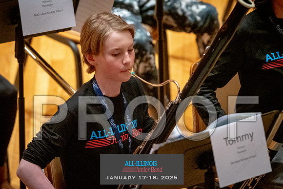 2025 All-Illinois Junior Band January 17-18, 2025