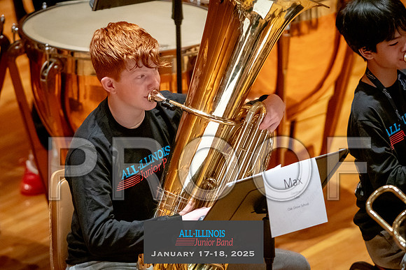 2025 All-Illinois Junior Band January 17-18, 2025