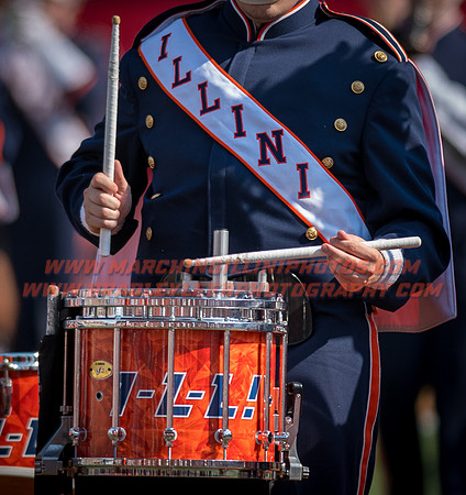 Rutgers Scarlett Knights at Illinois Fighting Illini, Saturday, October 14, 2017 - Marching Illini Photos