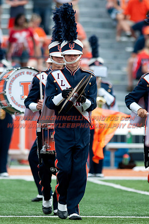 Youngstown State at Illinois, Saturday, August 30, 2014 - Marching Illini Photos