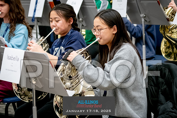 2025 All-Illinois Junior Band January 17-18, 2025