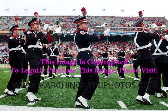 Ohio State Buckeyes at Illinois Fighting Illini, Saturday, November 16, 2013 - Marching Illini Photos