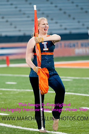 Northwestern Wildcats at Illinois Fighting Illini, Saturday, November 30, 2013 - Marching Illini Photos