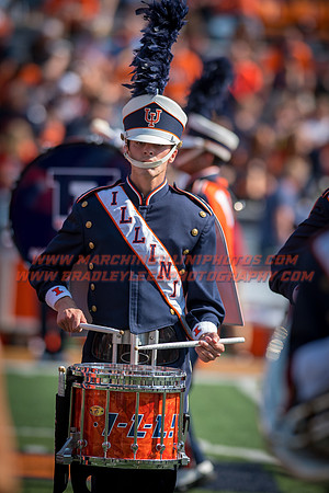Rutgers Scarlett Knights at Illinois Fighting Illini, Saturday, October 14, 2017 - Marching Illini Photos