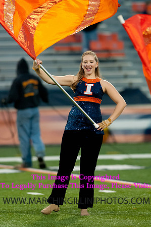 Northwestern Wildcats at Illinois Fighting Illini, Saturday, November 30, 2013 - Marching Illini Photos