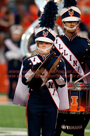 Texas State at Illinois, Saturday, September 20, 2014 - Marching Illini Photos
