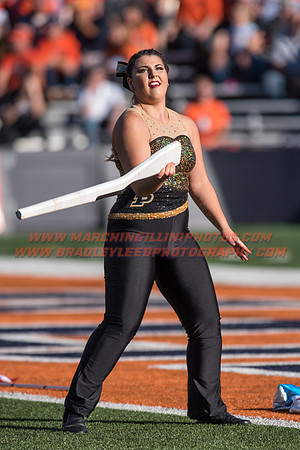Purdue Boilermakers at Illinois Fighting Illini, Saturday, October 8, 2016 - Marching Illini Photos