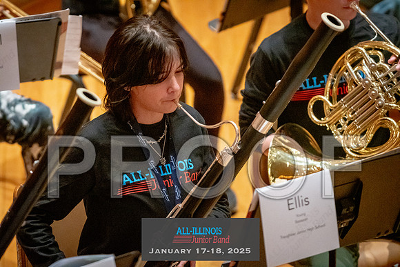 2025 All-Illinois Junior Band January 17-18, 2025