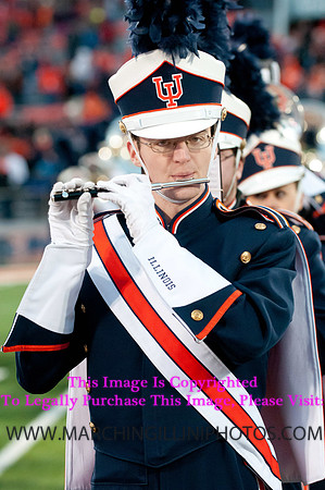 Northwestern Wildcats at Illinois Fighting Illini, Saturday, November 30, 2013 - Marching Illini Photos
