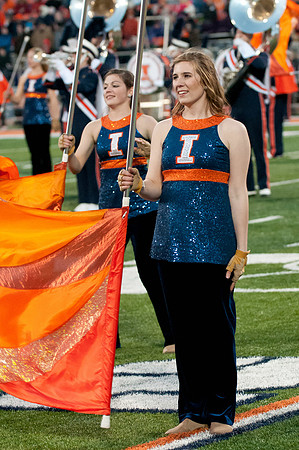Northwestern Wildcats at Illinois Fighting Illini, Saturday, November 30, 2013 - Marching Illini Photos
