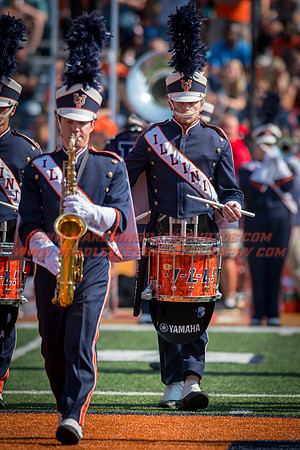 Rutgers Scarlett Knights at Illinois Fighting Illini, Saturday, October 14, 2017 - Marching Illini Photos