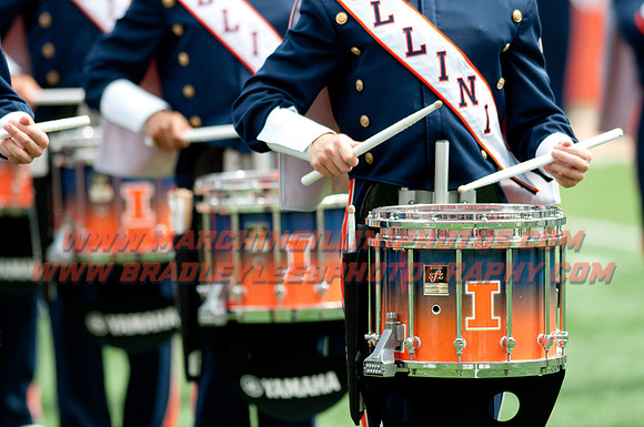 Youngstown State at Illinois, Saturday, August 30, 2014 - Marching Illini Photos