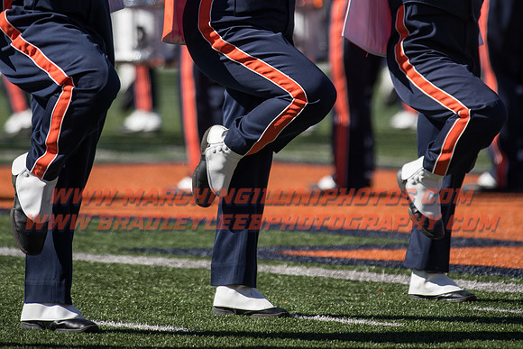 Purdue Boilermakers at Illinois Fighting Illini, Saturday, October 8, 2016 - Marching Illini Photos