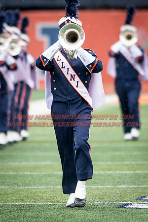 Wisconsin Badgers at Illinois Fighting Illini, Saturday, October 28, 2017 - Marching Illini Photos