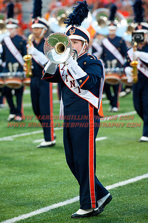 Texas State at Illinois, Saturday, September 20, 2014 - Marching Illini Photos