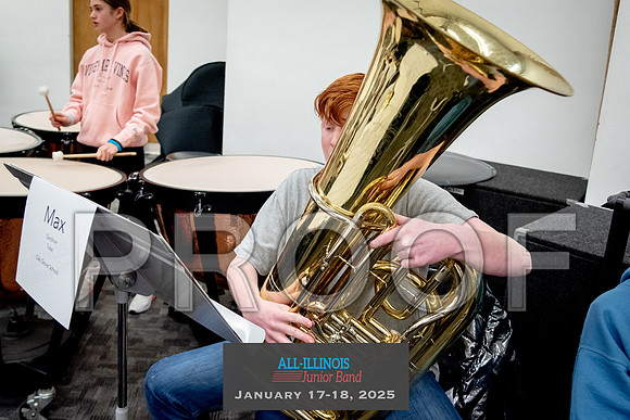 2025 All-Illinois Junior Band January 17-18, 2025
