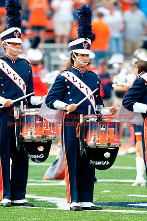Texas State at Illinois, Saturday, September 20, 2014 - Marching Illini Photos