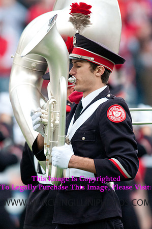 Ohio State Buckeyes at Illinois Fighting Illini, Saturday, November 16, 2013 - Marching Illini Photos