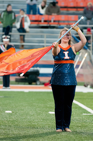 Northwestern Wildcats at Illinois Fighting Illini, Saturday, November 30, 2013 - Marching Illini Photos