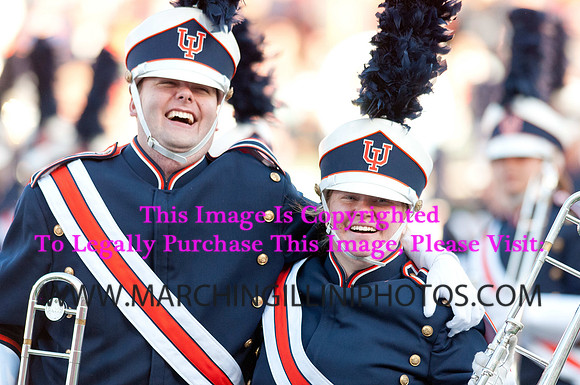 Michigan State Spartans at Illinois Fighting Illini, Saturday, October 26, 2013 - Marching Illini Photos