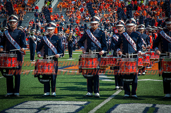 Rutgers Scarlett Knights at Illinois Fighting Illini, Saturday, October 14, 2017 - Marching Illini Photos