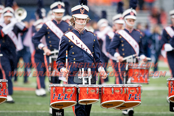 Wisconsin Badgers at Illinois Fighting Illini, Saturday, October 28, 2017 - Marching Illini Photos