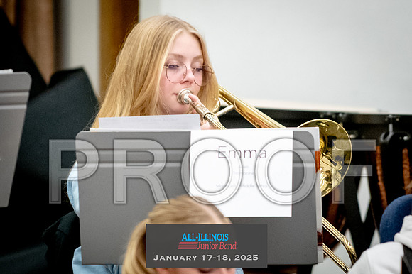 2025 All-Illinois Junior Band January 17-18, 2025