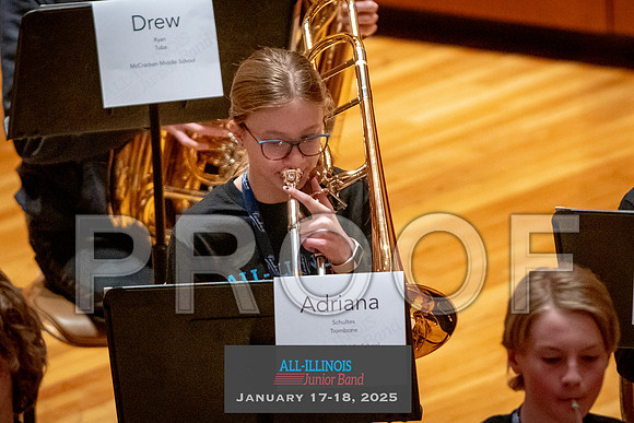 2025 All-Illinois Junior Band January 17-18, 2025