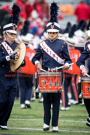 Wisconsin Badgers at Illinois Fighting Illini, Saturday, October 28, 2017 - Marching Illini Photos