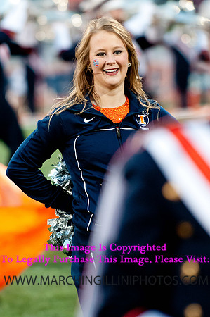 Northwestern Wildcats at Illinois Fighting Illini, Saturday, November 30, 2013 - Marching Illini Photos