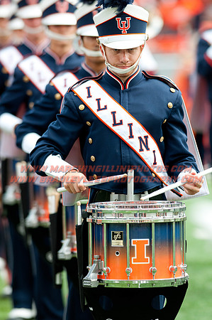 Youngstown State at Illinois, Saturday, August 30, 2014 - Marching Illini Photos