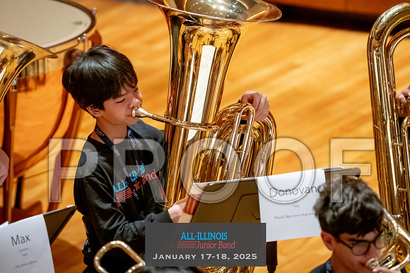 2025 All-Illinois Junior Band January 17-18, 2025