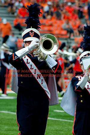 Texas State at Illinois, Saturday, September 20, 2014 - Marching Illini Photos