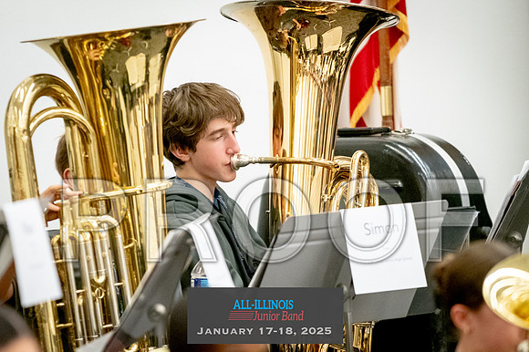 2025 All-Illinois Junior Band January 17-18, 2025