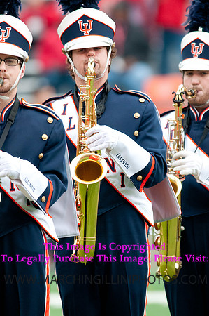 Ohio State Buckeyes at Illinois Fighting Illini, Saturday, November 16, 2013 - Marching Illini Photos