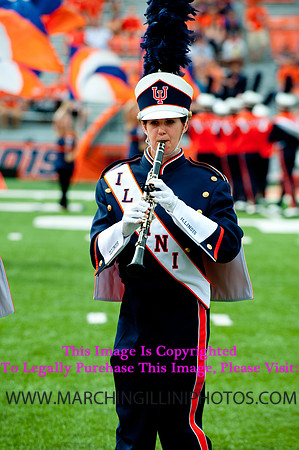 Texas State at Illinois, Saturday, September 20, 2014 - Marching Illini Photos