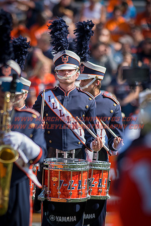 Rutgers Scarlett Knights at Illinois Fighting Illini, Saturday, October 14, 2017 - Marching Illini Photos