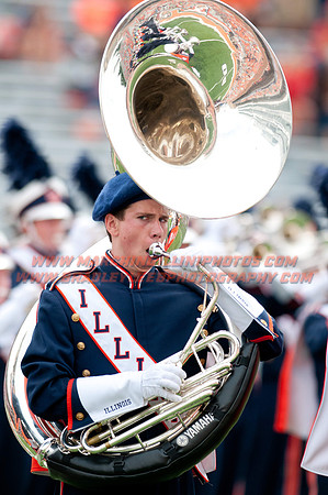 Youngstown State at Illinois, Saturday, August 30, 2014 - Marching Illini Photos
