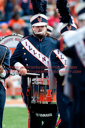 Youngstown State at Illinois, Saturday, August 30, 2014 - Marching Illini Photos