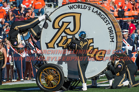 Purdue Boilermakers at Illinois Fighting Illini, Saturday, October 8, 2016 - Marching Illini Photos