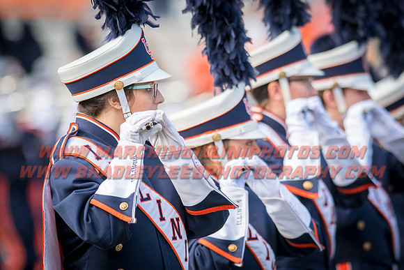 Rutgers Scarlett Knights at Illinois Fighting Illini, Saturday, October 14, 2017 - Marching Illini Photos