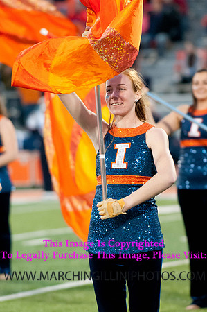 Northwestern Wildcats at Illinois Fighting Illini, Saturday, November 30, 2013 - Marching Illini Photos