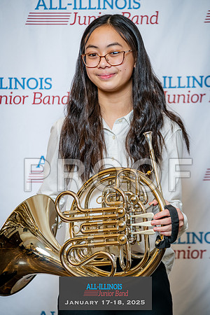 2025 All-Illinois Junior Band January 17-18, 2025