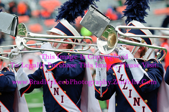 Penn State Nittany Lions at Illinois Fighting Illini, Saturday, November 22, 2014 - Marching Illini Photos
